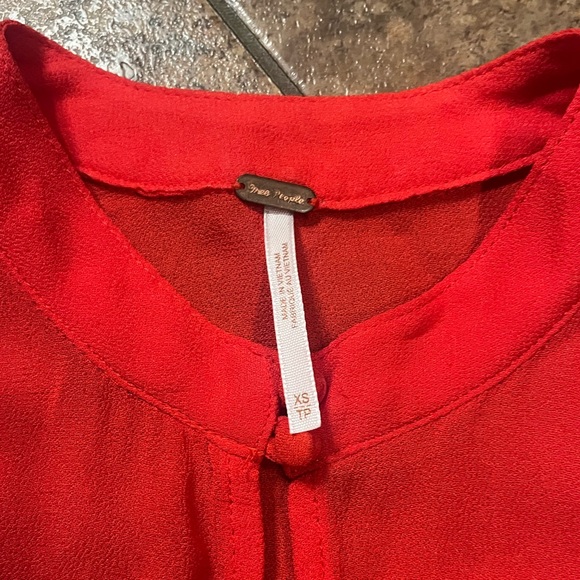 Free People Rory Crochet Overlay Boxy Crop Tank Size‎ XS - Picture 6 of 9